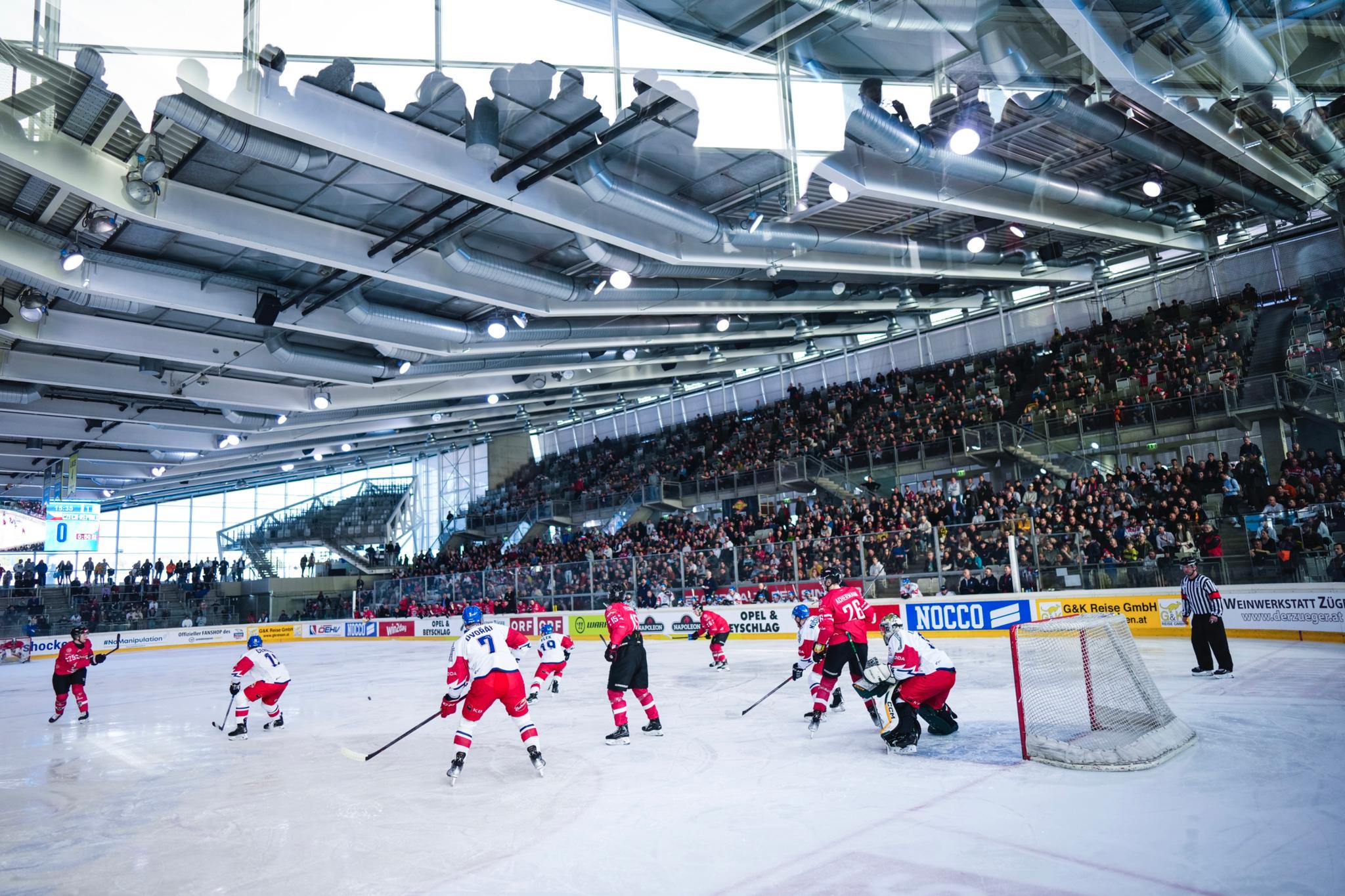 Eishockey Austria - Czech Republic