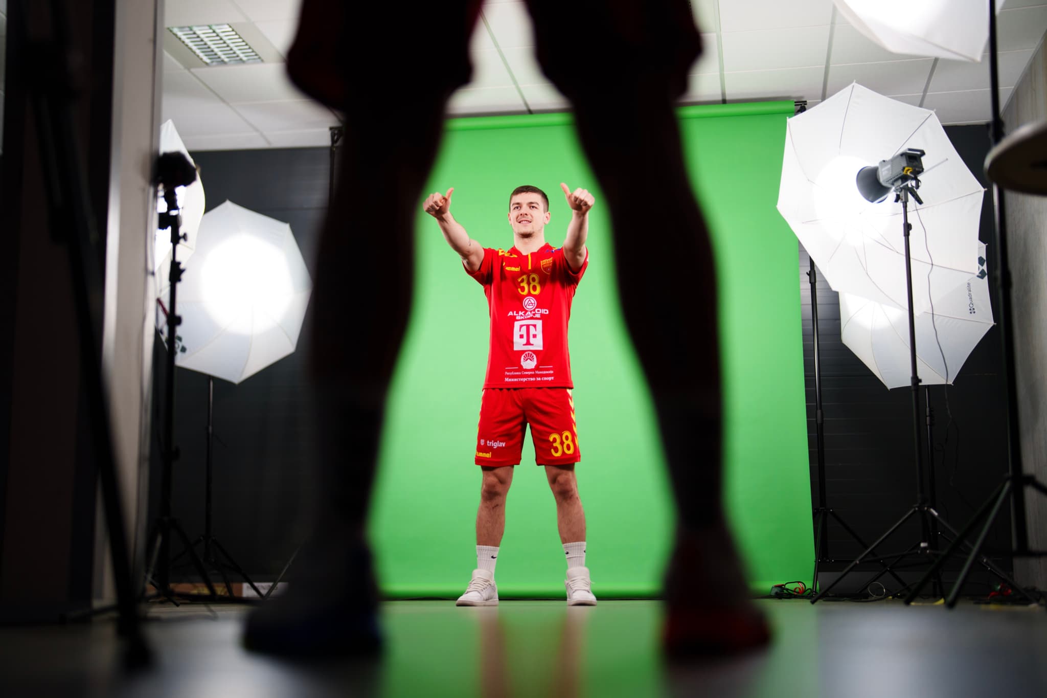 North Macedonian Handball Player Marko Mitev